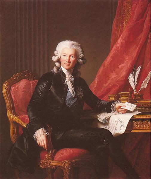 Portrait of Charles Alexandre de Calonne, 1784 - Élisabeth-Louise Vigée-Le Brun