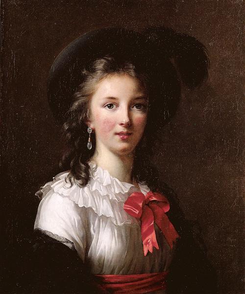 Self-portrait, 1781 - 伊莉莎白·維傑·勒布倫