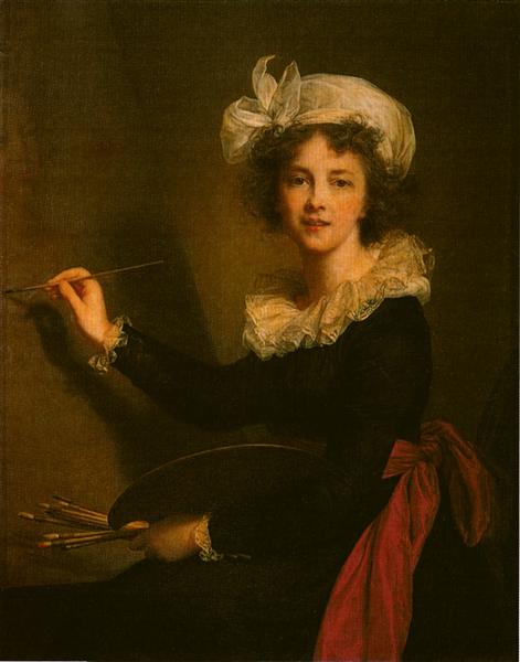 Self-portrait, 1790 - Marie-Louise-Élisabeth Vigée-Lebrun