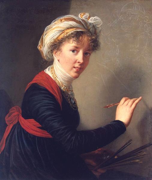 Self-portrait, 1800 - Елізабет Віже-Лебрен