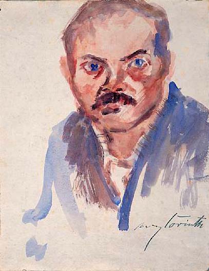 Self-Portrait, 1916 - Ловис Коринт