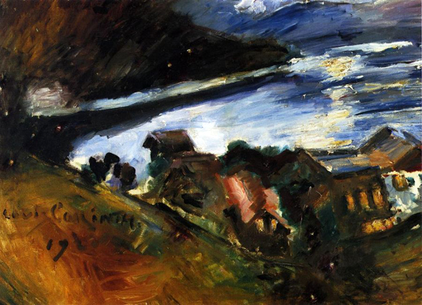 The Walchensee in the Moonlight, 1920 - Ловіс Корінт