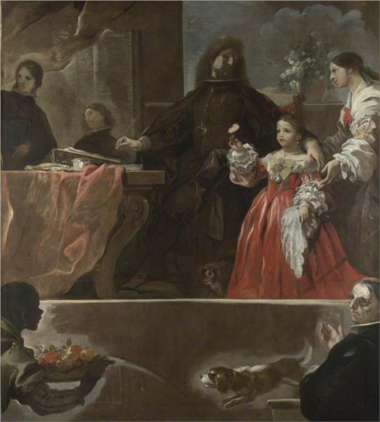 A Homage to Velazquez, 1700 - Luca Giordano