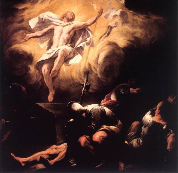 Resurrection, 1665 - Лука Джордано