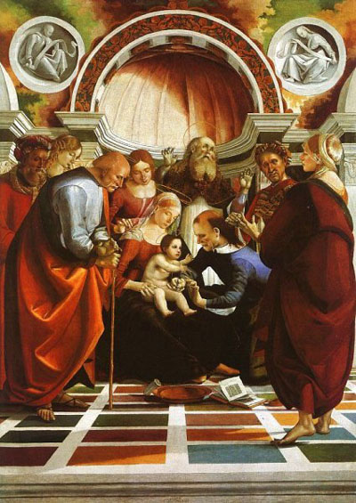 The Circumcision, c.1490 - c.1495 - Лука Синьорелли