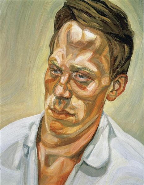 A Painter, 1962 - 盧西安‧佛洛伊德