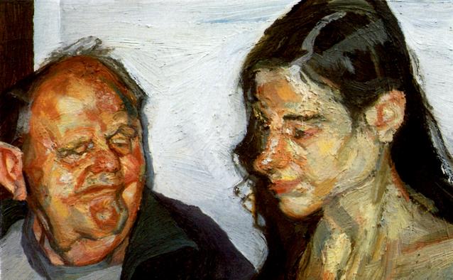 Дочь и отец, 2002 - Люсьен Фрейд