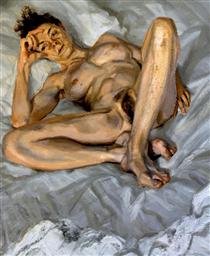 Naked Portrait - 盧西安‧佛洛伊德