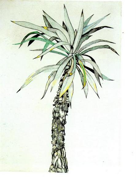 Palm Tree, 1944 - Луціан Фройд