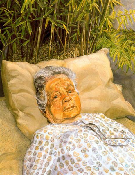 The Painter's Mother, 1984 - Lucian Freud