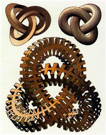 Knots Colour - M.C. Escher