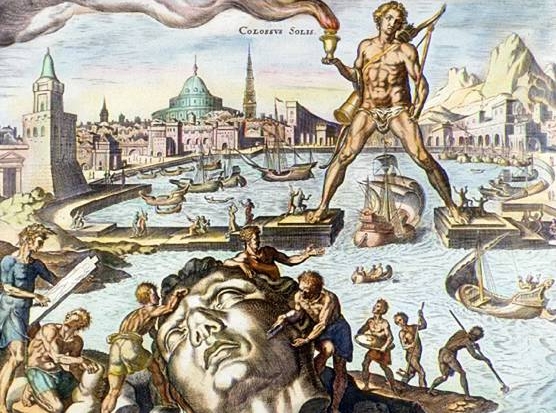 Colossus of Rhodes, 1572 - Maarten van Heemskerck