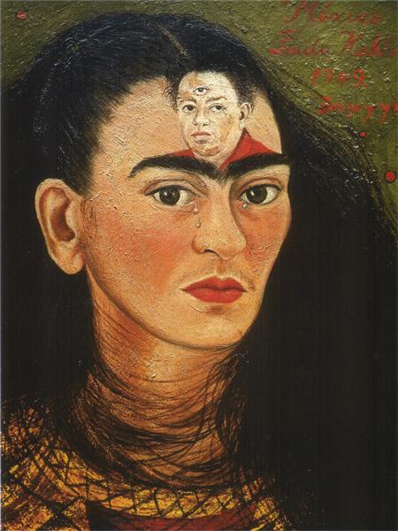 Diego and I, 1949 - Frida Kahlo