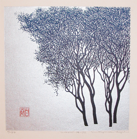 Winter Tree (work 74-72) - Маки Хаку