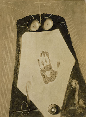 Self-Portrait Assemblage, 1916 - Ман Рей