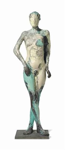 Figure with Legs Crossed - Manuel Neri