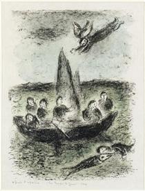 A Jonah's Boat - Marc Chagall