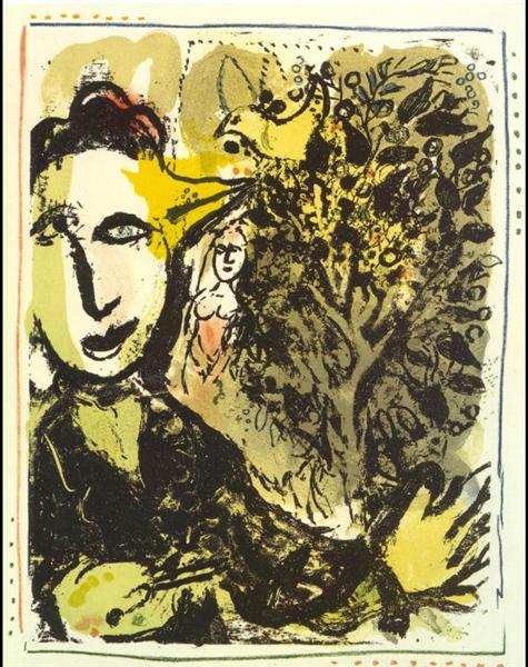An artist, 1967 - Marc Chagall
