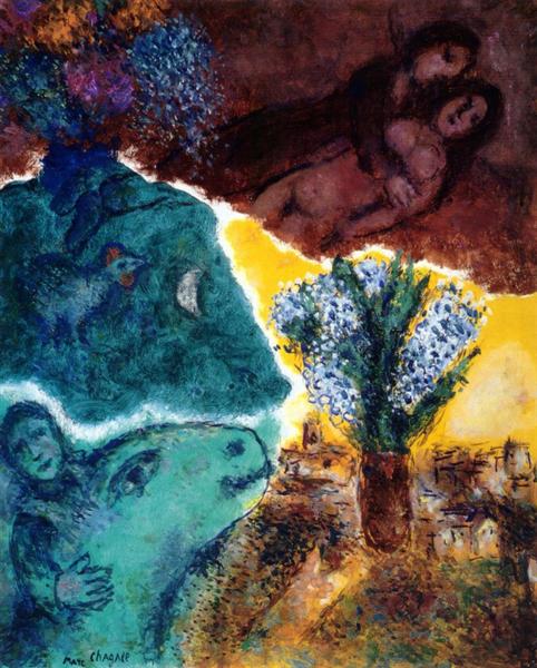 Dawn, 1976 - Marc Chagall
