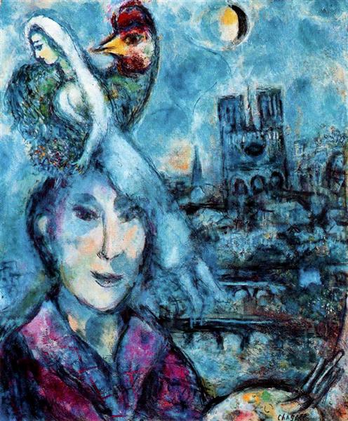 Автопортрет, 1959 - 1968 - Марк Шагал