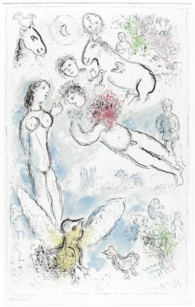 Surging Magic, 1980 - Marc Chagall
