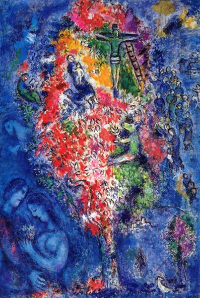 Древо Иессея, 1975 - Марк Шагал