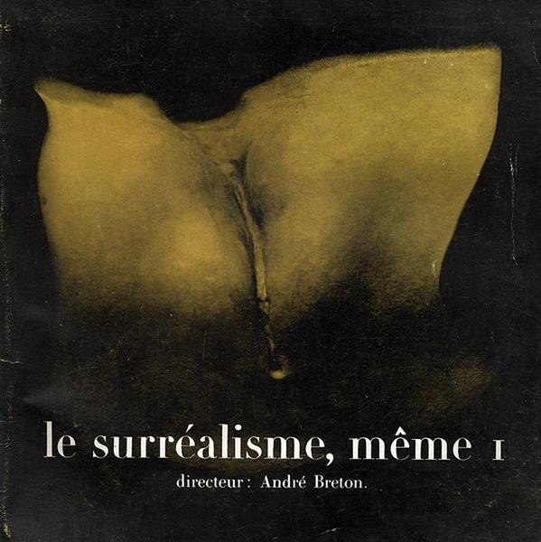 Female Fig Leaf - Cover design for "Le Surréalisme", 1956 - Marcel Duchamp