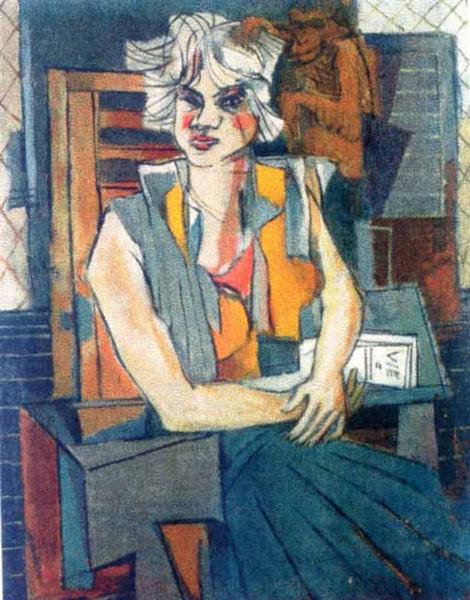 Girl Portrait, 1930 - Марсель Янко