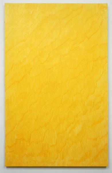 Indian Yellow, 1975 - Marcia Hafif
