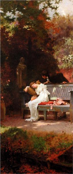A Stolen Kiss, 1900 - Маркус Стоун