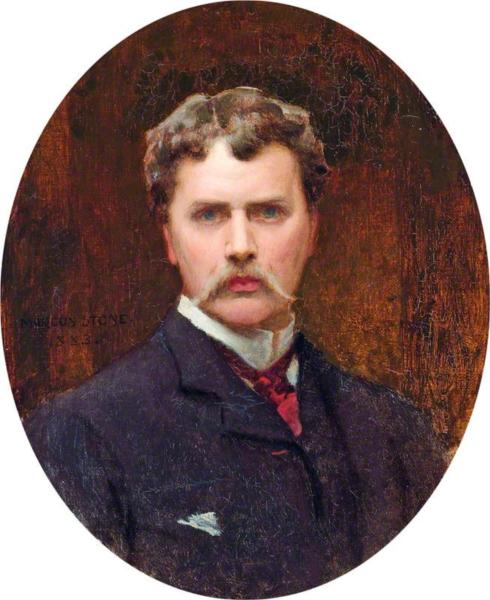 Self Portrait, 1883 - Маркус Стоун
