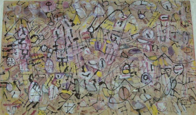 Chinese Grocery, 1957 - Mark Tobey