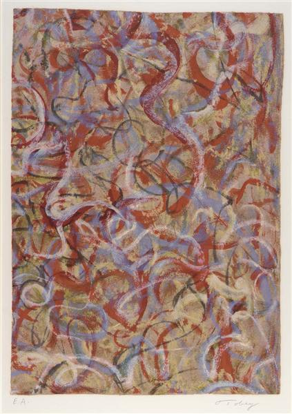 Flame of Colors, 1974 - Mark Tobey