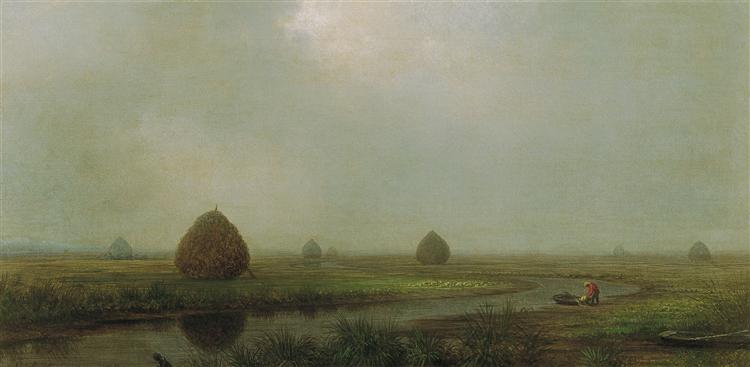 Jersey Marshes, 1874 - Martin Johnson Heade