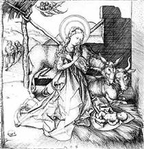 Christ's birth - Martin Schongauer