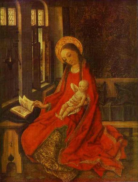 The Virgin with Infant - 馬丁‧松高爾