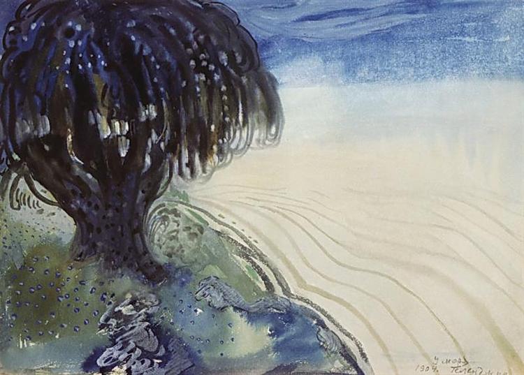 By the sea, 1904 - Martiros Sarjan