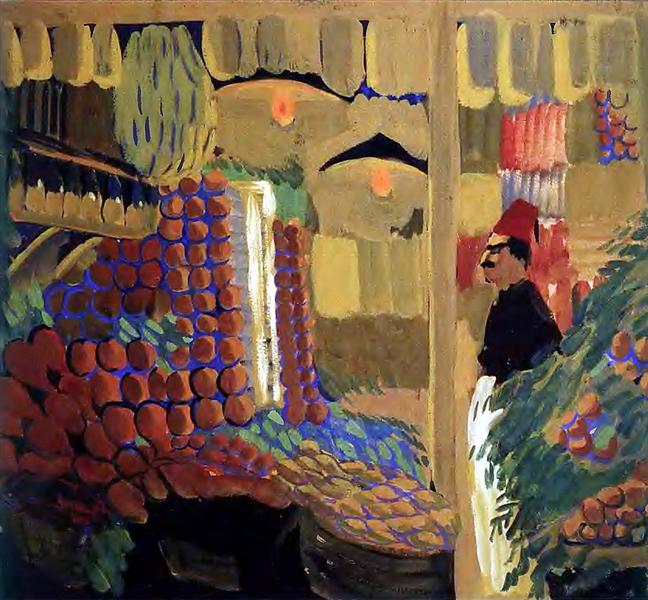 Fruit shop, 1910 - Мартирос Сарьян