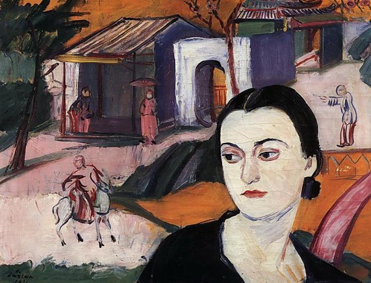 Portrait of Victoria Alabyan, 1931 - Мартірос Сар'ян