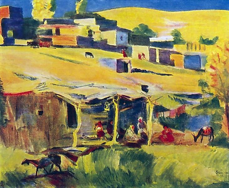 Settlement, 1932 - Martiros Sarjan
