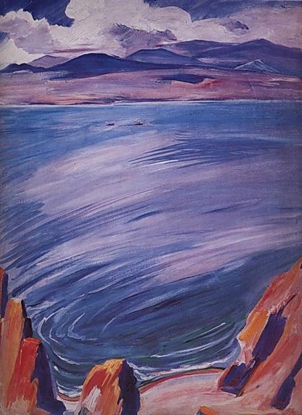 Sevan Lake, 1936 - Martiros Sarjan