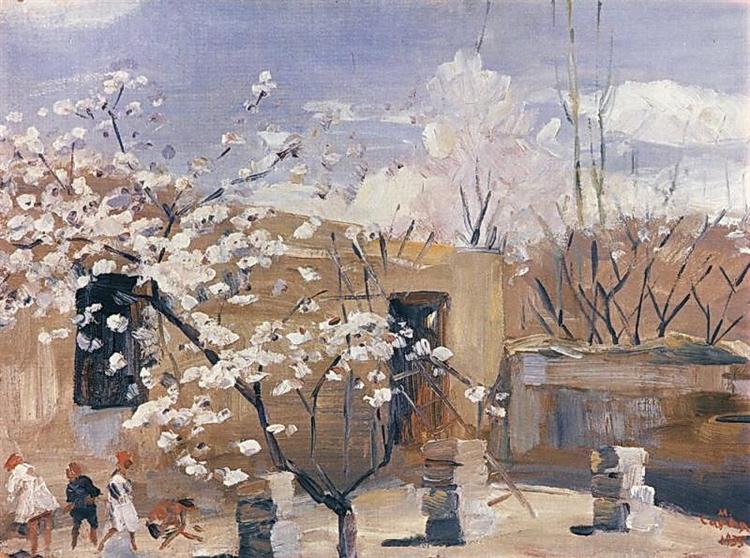 Spring day, 1935 - Martiros Sarjan