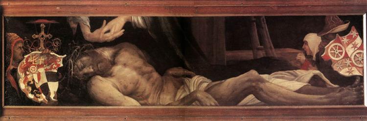 Lamentation of Christ, c.1525 - Матіас Грюневальд