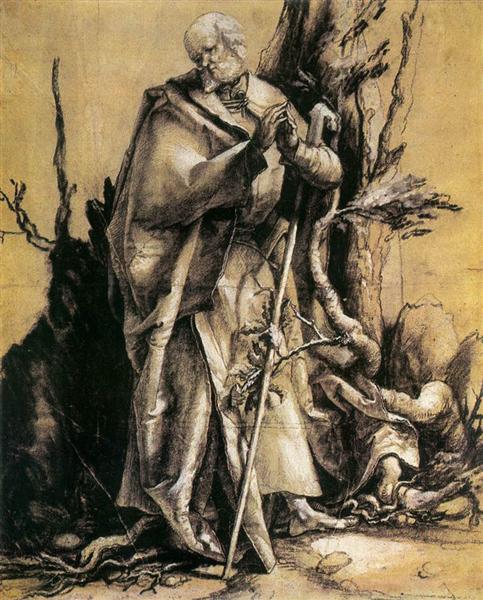 St. John in the Forest, 1515 - Matthias Grünewald