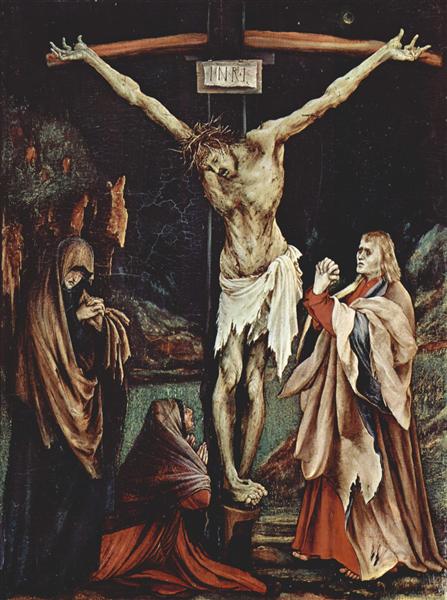 The Small Crucifixion, c.1510 - Матіас Грюневальд