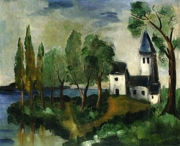 Landscape, c.1918 - Maurice de Vlaminck
