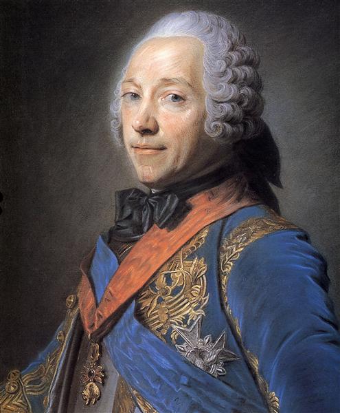 Charles Louis Fouquet, Duke of Belle Isle - Quentin de La Tour
