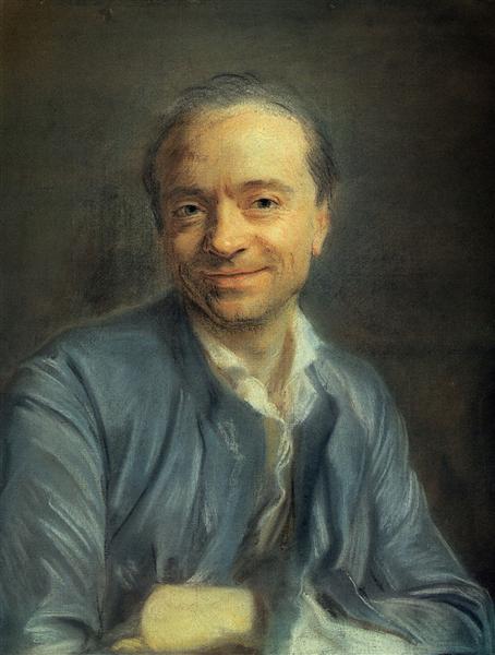 Self-Portrait, 1776 - Морис Кантен де Латур