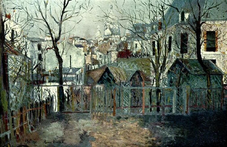 Renoir`s Garden - Моріс Утрілло