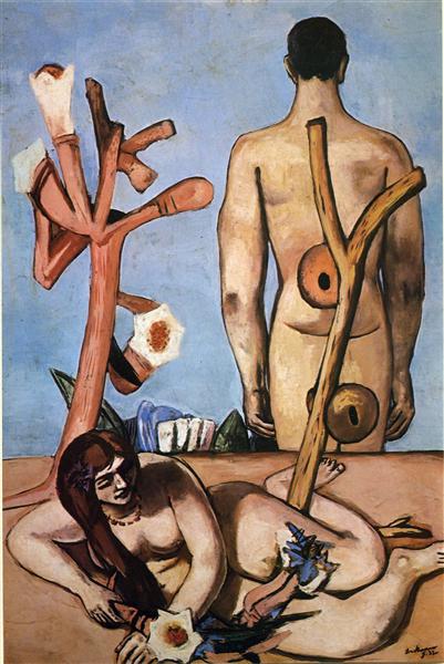 Man and woman, 1932 - Max Beckmann